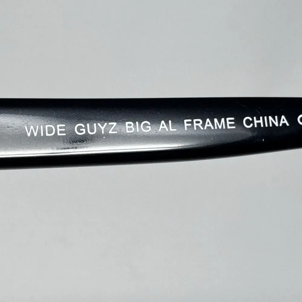 Wide Guyz Big Al Crystal Clear Eyeglass Frames 58-18-150